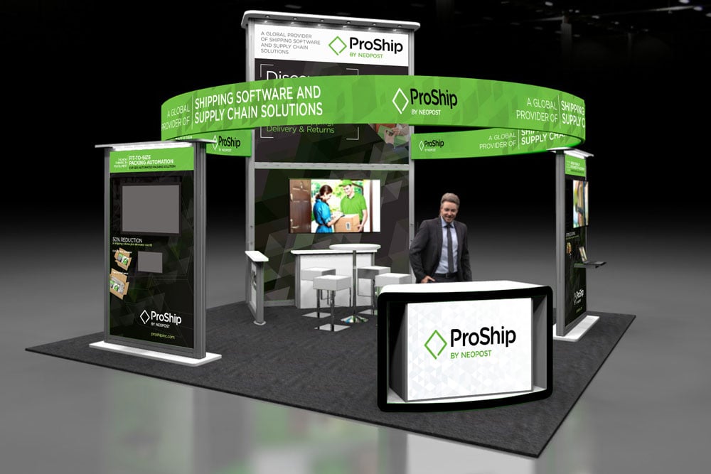 ProShip trade show graphics