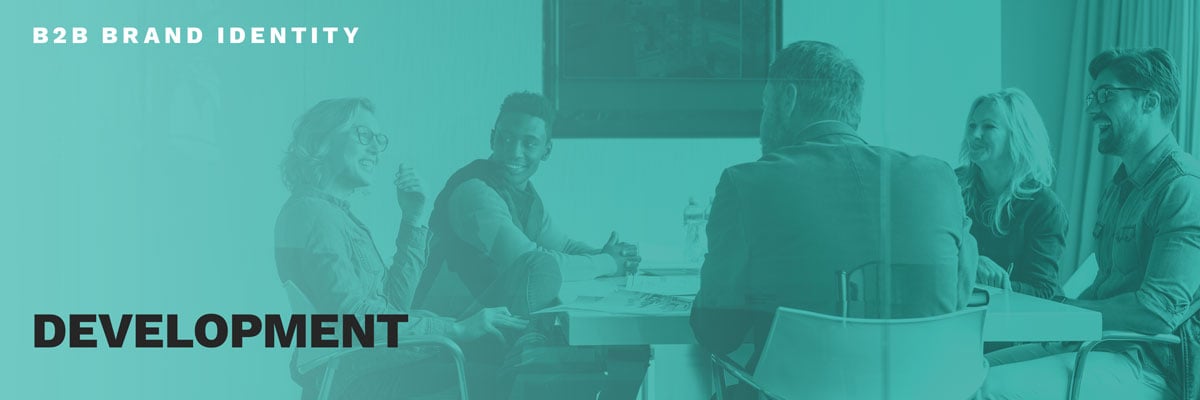 B2B brand identity development