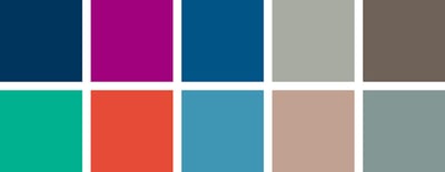 Sample color palette