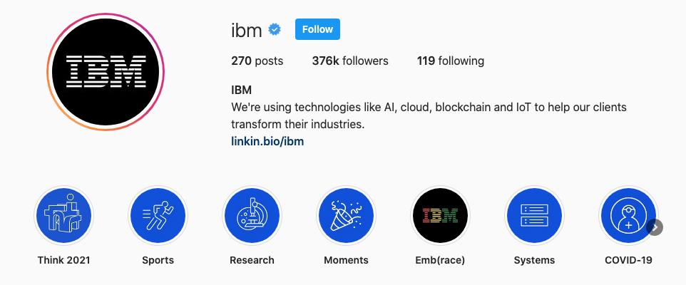 IBM-Instagram