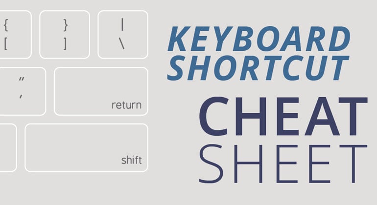 Marketing-Related Keyboard Shortcuts