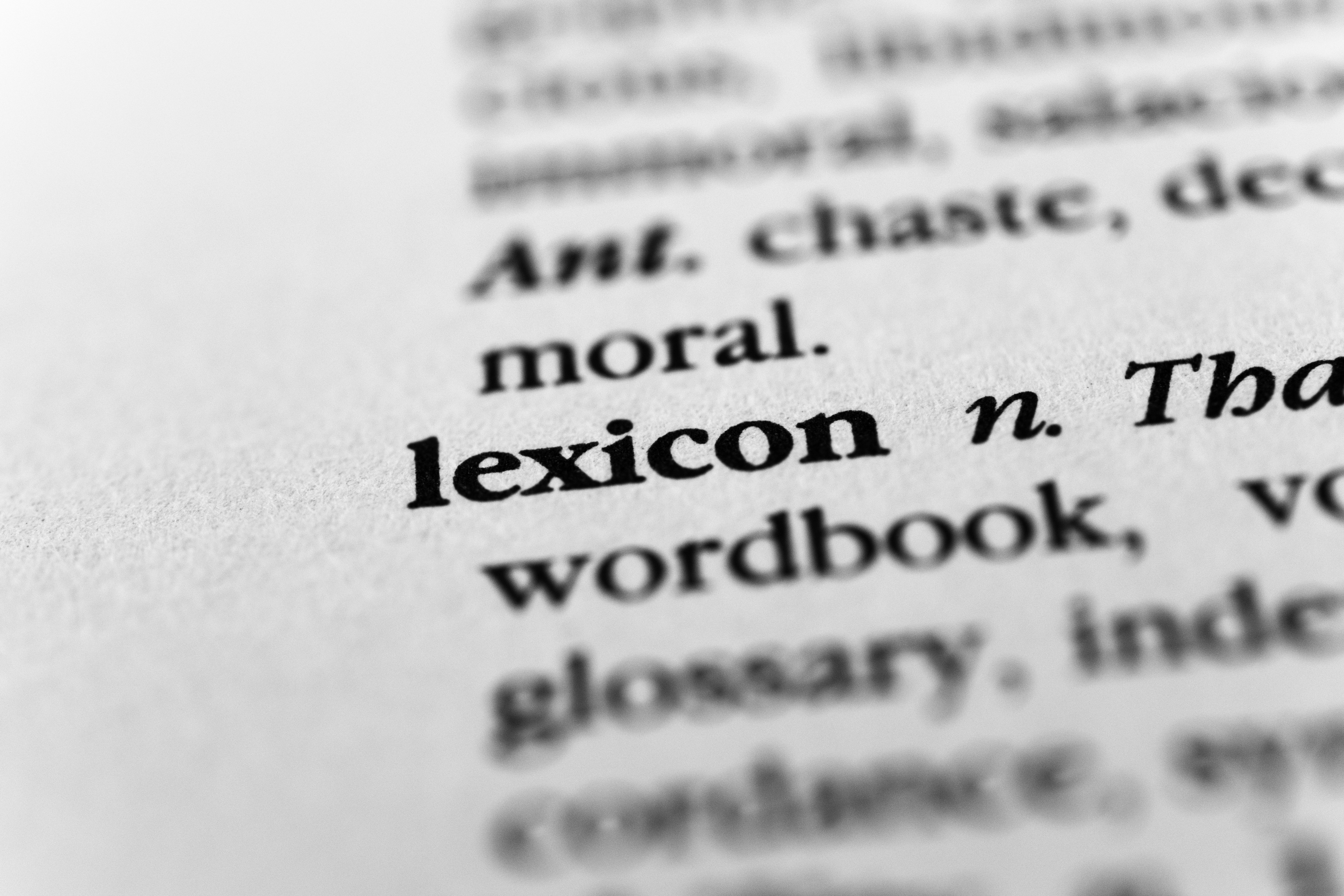 Build a Lexicon to Standardize Communications